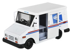 KiNSMART United States Postal Mail Truck USPS 1987 Grumman LLV 1:36 Scale Die Cast Metal 5 Inch Model Toy Truck