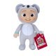 CoComelon Little Plush, JJ Doll in Koala Onesie with Hoodie Fashion, 8-inch. Your child can squeeze, squish, and cuddle up, and play and sing along to their favorite nursery rhymes.