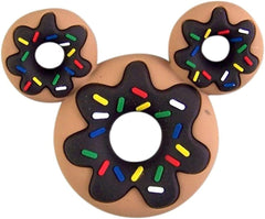 Disney Mickey Mouse Donut Shaped PVC Magnet, Multi-Colored, 3