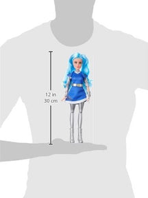 Disney Zombies 3 Addison Fashion Doll -- 12-Inch Doll with Long Blue Hair, Dress, Shoes, and Accessories. Toy for Kids Ages 6 Years Old and Up
