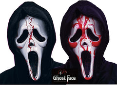Ghost Face Bleeding Adult Mask