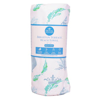 The Royal Standard Brighton Terrace Palace Sea Shell Quick Dry Microfiber Beach Towel