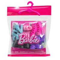 Barbie Fashion Pack - HWV71 - Pack of 5 Shoes, Heels, Slippers for Barbie Dolls