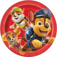 Paw Patrol Round Paper Dessert Plates - 7