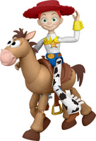 Mattel Disney and Pixar Toy Story 5 Playscale Posable 7 Inch Action Figures 2 Pack, Jessie & Bullseye, Removable Cowboy Hat