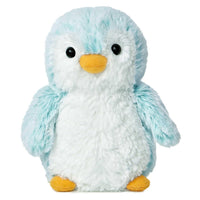 Aurora® Playful Pompom Penguin™ Brights Stuffed Animal - Vibrant Companions for Warm Cuddles - Perfect for Adults, Kids, and Birthdays - Blue 6 Inches