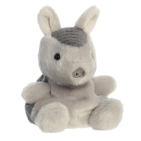 Aurora Palm Pals Antonia Armadillo Stuffed Animal – Soft Gray Collectible Plush Toy, Bean-Weighted, Squishy & Surface Washable – 5 Inches