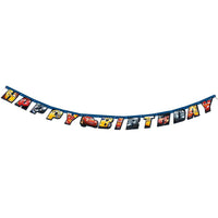 Unique Disney Cars 3 Birthday Jointed Banner - 6.2 Ft, 1 Pc