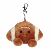 Aurora® Adorable Palm Pals™ Tackle Football™ Clip-On - Fun Collectible Plush for Kids and Adult Collectors - Perfect for Decorating Rooms and Birthday Gifts - Brown 5 Inches