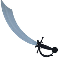 Pirate Plastic Sword Toy – 20.75 Inch Multicolor Dress-Up Sword for Kids, Lightweight Pirate Costume Accessory for Parties, Pretend Play and Party Favors