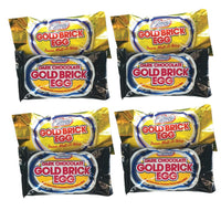 Magical Memories Elmer Chocolate Gold Brick Eggs - Milk Chocolate, and Dark Chocolate Covered Pecan, 8 and12 Count