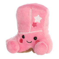 Aurora® Adorable Palm Pals™ Kate Cowgirl Boot™ Stuffed Animal - Fun Collectible Plush for Kids and Adult Collectors - Perfect for Decorating Rooms and Birthday Gifts - Pink 4.5 Inches
