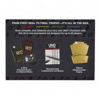 UNO Championship Series Tournament Set Card Game for Large Groups of 6 To 20 Players