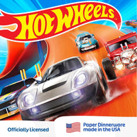 Hot Wheels Birthday Party Supplies Bundle, Serves 8 Guests