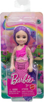 Barbie Chelsea Mermaid Small Doll (6-Inch) with Pink Hair Wearing Removable Crown Accessory, 6-inch Toy