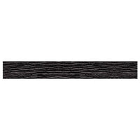 Premium Black Crepe Paper Streamer – 81 ft Party Decoration Roll (1 Pc), Classic Black Streamer for Birthdays, Weddings, Parties and Event Decorations