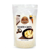 Southern Kitchen Stone Ground Grits White (1.5 Pounds) Old Fashioned Authentic Grits