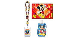 Magical Memories Collection Disney Autograph Book 2022 Pen, Disney Lanyards for Kids and Mickey Water Bottle Key Ring Set, Disneyland Essentials Disney Gifts for Kids, for Boys and Girls 85926 Red