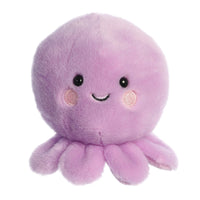 Aurora Palm Pals Oliver Octopus Stuffed Animal - Soft Plush Kawaii Collectible Toy for Kids and Adults - Purple Lilac - 4.5 Inches