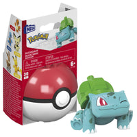 Mega Pokemon Evergreen Poke Ball Collection Bulbasaur Building Set- 30 Pieces