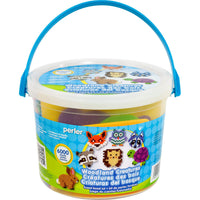 Perler Woodland Creatures Fuse Bead Bucket Craft Activity Kit, 6006 pcs