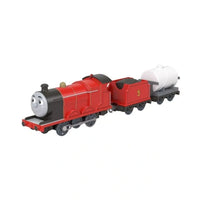 Thomas & Friends Motorized Greatest Moment - Classic James Engine with Tender, Push-Along Toy Train for Kids 3 Years & Up