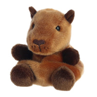 Aurora® Adorable Palm Pals™ Sid Capybara™ Stuffed Animal - Pocket-Sized Play - Collectable Fun - Brown 5 Inches