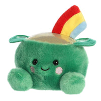Aurora Palm Pals Ciara Pot of Gold Stuffed Animal 4.5 Inch – Cute Green Collectible Plush Toy for Kids, Décor and Gifts
