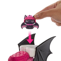 Monster High Draculaura Doll with Pink Scooter, Accessories & Pet Bat Count Fabulous, Fashion Doll Playset