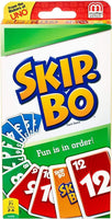 Mattel Uno Flip and Skip Bo 2-Pack Combo Card Game