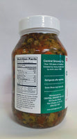 Central Grocery Olive Salad - 32 oz (Pack of 1) Perfect for Muffulettas, Sandwiches, Pizza Toppings, Pastas, Hot Dog Topper, Salads and More