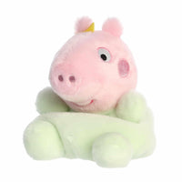 Aurora Palm Pals Peppa Pig Evie Baby Pig Stuffed Animal 5 Inch – Official Plush Toy for Kids, Collectors and Gifts