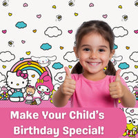 Unique Hello Kitty Goodie Bags - 16 Paper Party Bags - Hello Kitty Birthday Decorations - Officially Licensed - Perfect for Kids Birthday and Party Favors