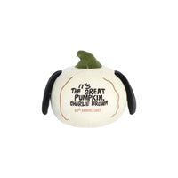 Aurora Spooky Peanuts Snoopy Pumpkin Stuffed Animal - Officially Licensed Toys for All Snoopy Fans - Perfect for Halloween Decorations and Gifts - White 8 Inches