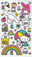 Hello Kitty Cellophane Treat Bags 16 Count – Clear Party Favor Bags for Kids Birthday and Themed Celebrations