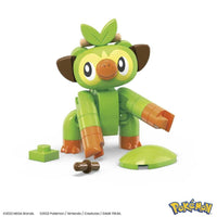 Mega Construx Pokemon Series 17 Grookey Figure Building Set with Quick Poke Ball