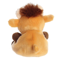 Aurora® Adorable Palm Pals™ Hubert Highland Cow™ Stuffed Animal - Pocket-Sized Play - Collectable Fun - Brown 5 Inches