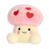 Aurora Palm Pals Brooklyn Mushroom Stuffed Animal 5 Inch – Cute Pink Collectible Plush Toy for Kids, Décor and Gifts