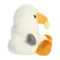 Aurora World Palm Pals Buoy Seagull with Fry Plush Stuffed Animal - Weighted Bean Pellet Fill - Collectible Aquatic Character - White 5 Inches