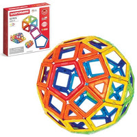 Magformers Basic Set of 62 Pieces of Magnetic Building Blocks