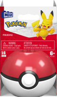 Mega Pokemon Evergreen Poke Ball Collection Pikachu Building Set- 16 Pieces