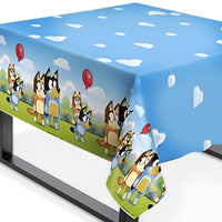 Unique Bluey Character Plastic Tablecloth – 54