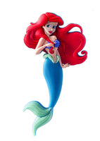 Disney Soft Touch Little Mermaid Ariel Magnet — Collectible 3D Relief Design with Magnetic Backing, 4–6 Inches, Multicolor