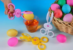 Magical Memories Collection Dunk an Egg Coloring Kit and Funny Bunny Dipper (Colors May Vary)- Easter Decorating Set