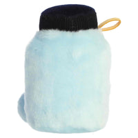 Aurora Adorable Palm Pals Rowan Water Bottle Stuffed Animal - Fun Collectible Plush for Kids and Adult Collectors - Perfect for Decorating Rooms and Birthday Gifts - Blue 5 Inches