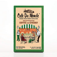 Café Du Monde Decaf Coffee and Chicory Single Serve Cups – 12 Count Box,14 oz