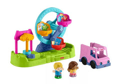 Fisher-Price Carnival Playset with Ferris Wheel Figures for Toddlers