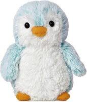 Aurora Pink and Blue Pom Pom Penguin 6 Inch Plush Bundle