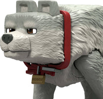 Mattel Minecraft Action Figure & Accessories Set, 3.25-inch Dennis The Wolf Posable Character Collectible Inspired by A Minecraft Movie