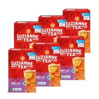 Luzianne Sweet Iced Tea Single Serve Pods, 12ct Box (Pack of 6)